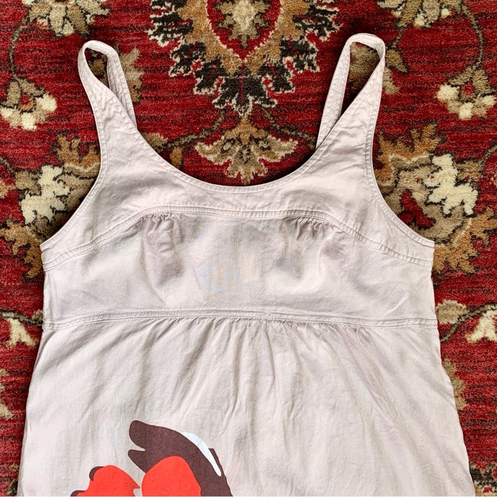 Mossimo linen blend sleeveless abstract print sundress - Picture 7 of 16